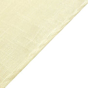 72"x72" Premium Faux Burlap Polyester Square Table Overlay