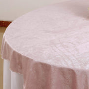 72"x72" Premium Velvet Square Table Overlay