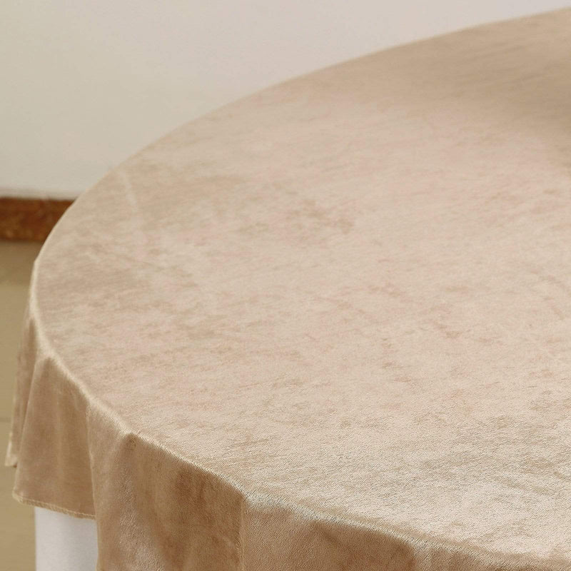 72"x72" Premium Velvet Square Table Overlay