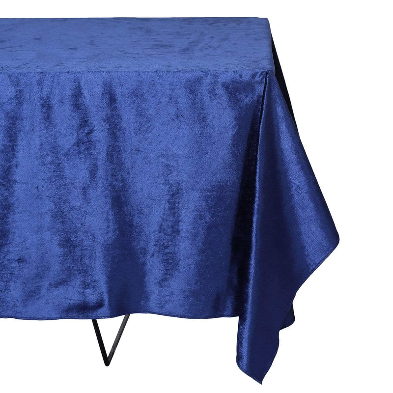 72"x72" Premium Velvet Square Table Overlay