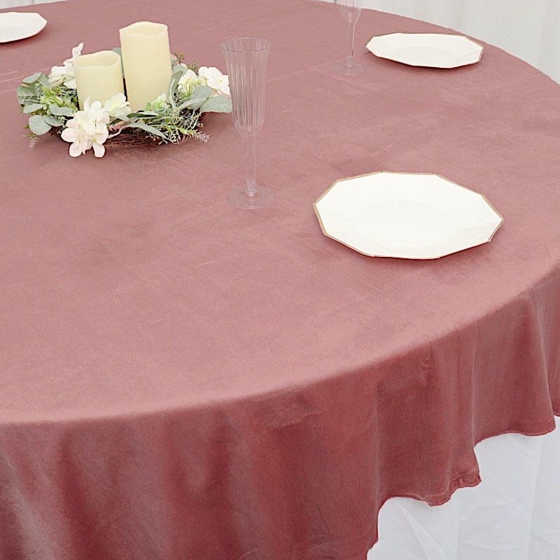 72"x72" Premium Velvet Square Table Overlay