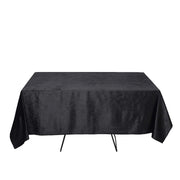 72"x72" Premium Velvet Square Table Overlay LAY72_VEL_BLK