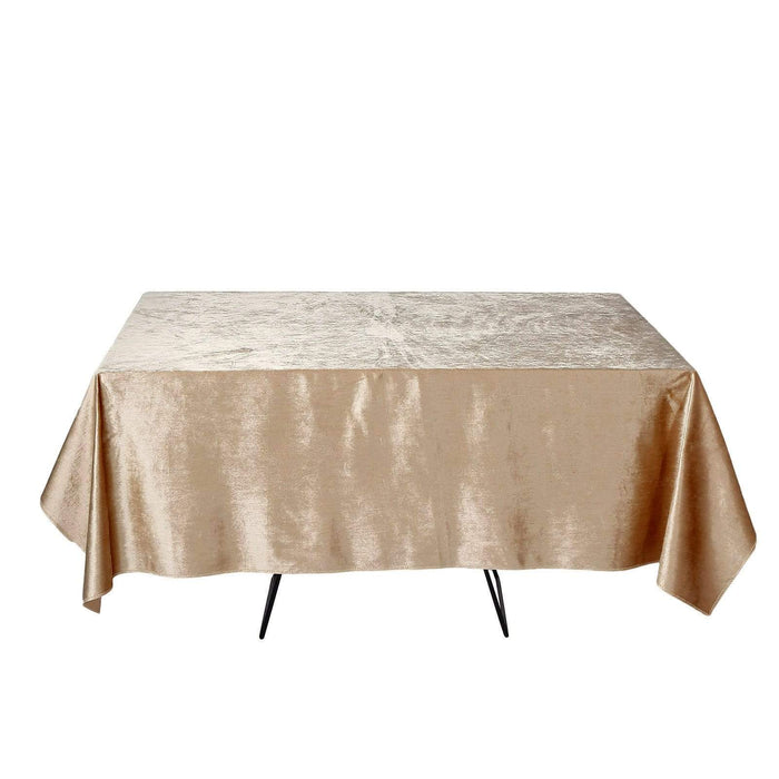72"x72" Premium Velvet Square Table Overlay LAY72_VEL_CHMP