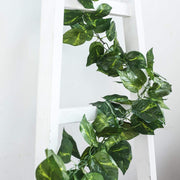 8 ft 3D Artificial Pothos Greenery Chain Garland - Green ARTI_202_POTHO
