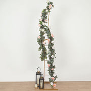 8 ft Curved Metal Floral Display Frame Wedding Arch Backdrop Stand - Gold BKDP_STND_14_M_GOLD