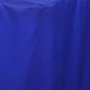 8 ft Fitted Polyester Tablecloth 96" x 30" x 30" - Royal Blue TAB_FIT8_ROY