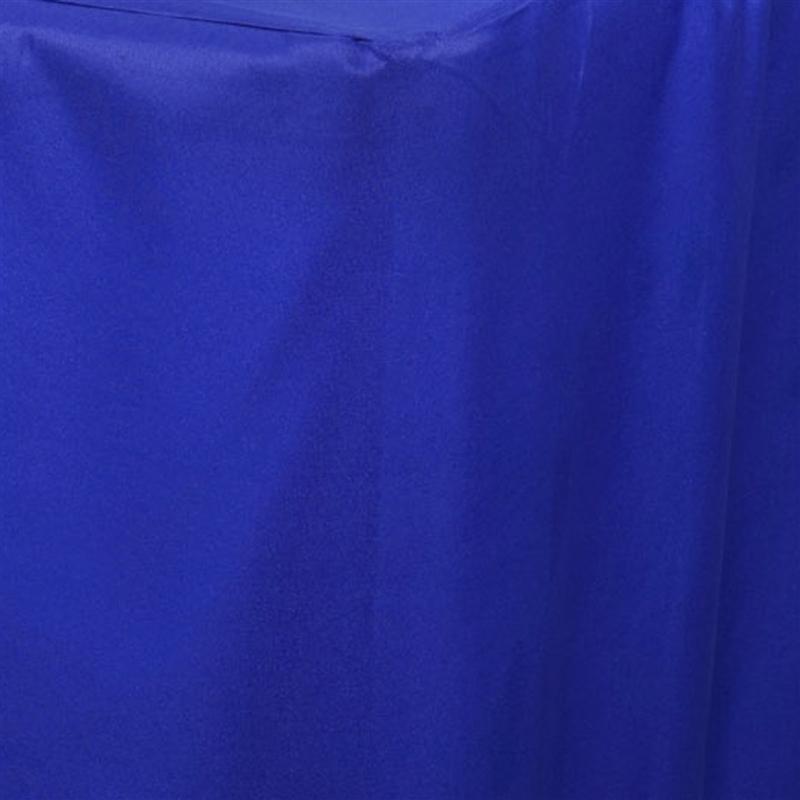 8 ft Fitted Polyester Tablecloth 96" x 30" x 30" - Royal Blue TAB_FIT8_ROY