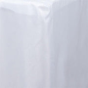8 ft Fitted Polyester Tablecloth 96" x 30" x 30"