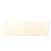 8 ft Fitted Polyester Tablecloth 96" x 30" x 30"