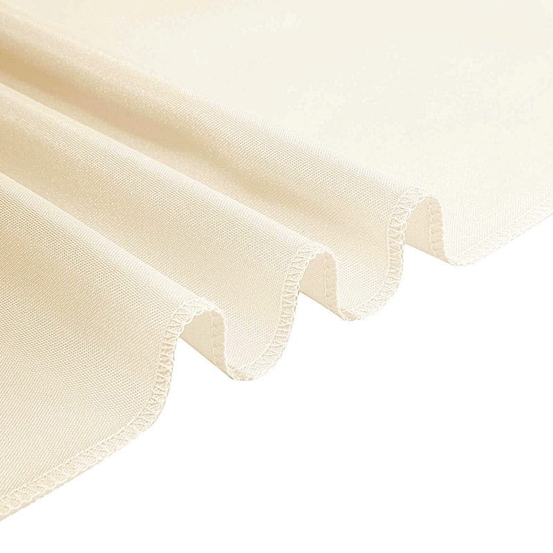 8 ft Fitted Polyester Tablecloth 96" x 30" x 30"