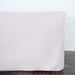 8 ft Fitted Polyester Tablecloth 96" x 30" x 30" - Blush TAB_FIT8_046