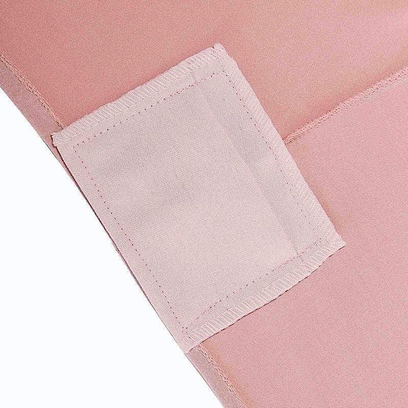 8 ft Fitted Spandex Tablecloth 96" x 30" x 30" - Dusty Rose TAB_REC_SPX8FT_080