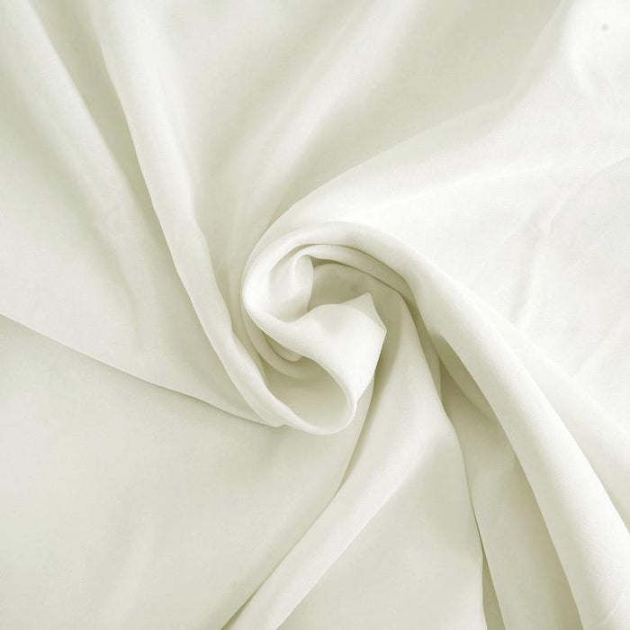 8 ft Fitted Spandex Tablecloth 96" x 30" x 30" - Ivory TAB_REC_SPX8FT_IVR