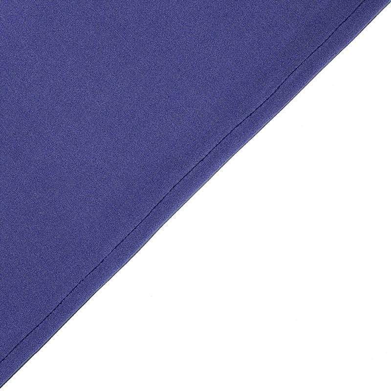 8 ft Fitted Spandex Tablecloth 96" x 30" x 30" - Purple TAB_REC_SPX8FT_PURP