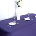 8 ft Fitted Spandex Tablecloth 96" x 30" x 30" - Purple TAB_REC_SPX8FT_PURP