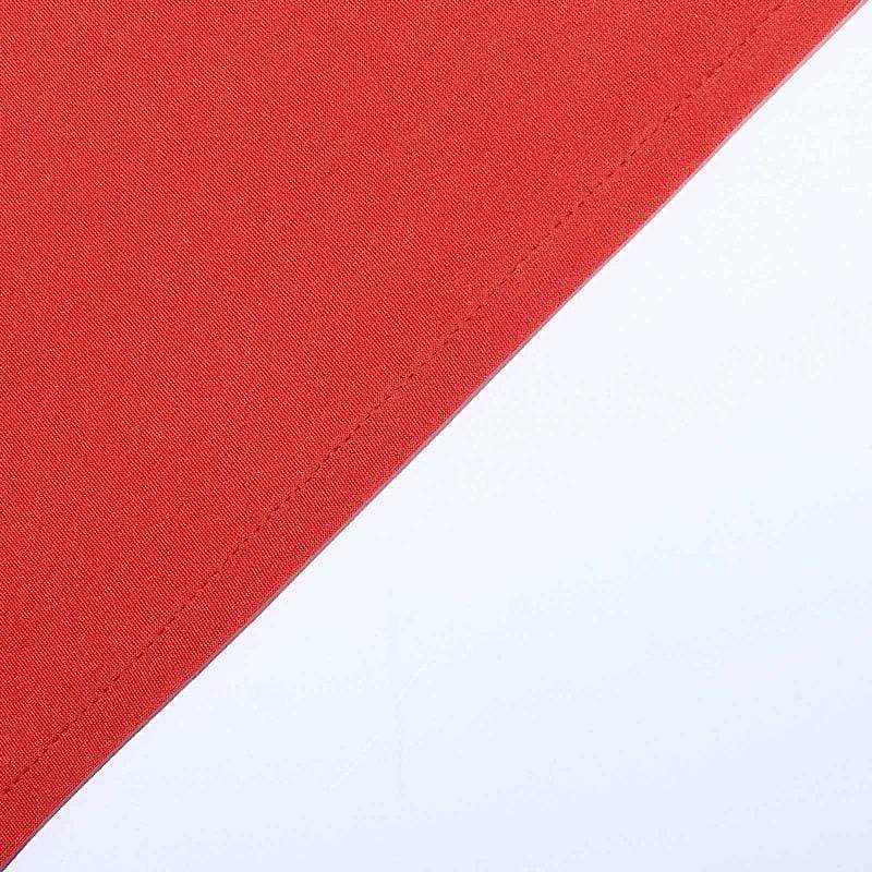 8 ft Fitted Spandex Tablecloth 96" x 30" x 30" - Red TAB_REC_SPX8FT_RED