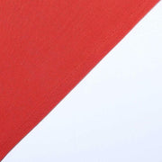 8 ft Fitted Spandex Tablecloth 96" x 30" x 30" - Red TAB_REC_SPX8FT_RED
