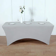 8 ft Fitted Spandex Tablecloth 96" x 30" x 30"
