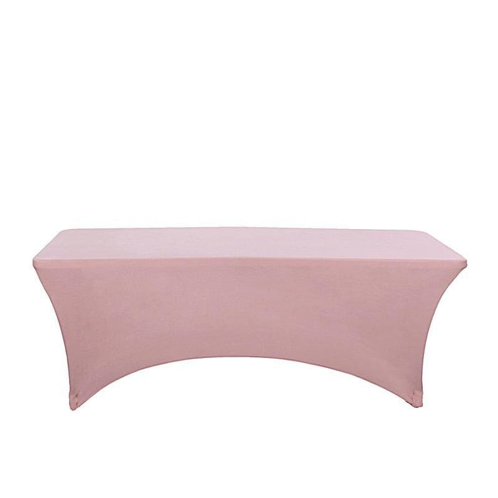 8 ft Fitted Spandex Tablecloth 96" x 30" x 30" TAB_REC_SPX8FT_080