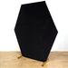 8 ft Fitted Velvet Hexagon Backdrop Stand Cover Wedding Decorations