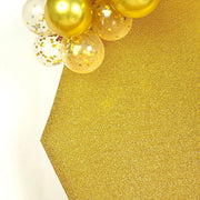 8 ft Metallic Spandex Hexagon Backdrop Stand Cover Wedding Decorations