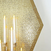 8 ft Sparkle Sequin Hexagon Backdrop Stand Cover Wedding Decorations