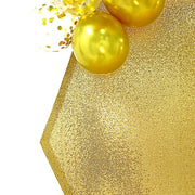 8 ft Sparkle Sequin Hexagon Backdrop Stand Cover Wedding Decorations