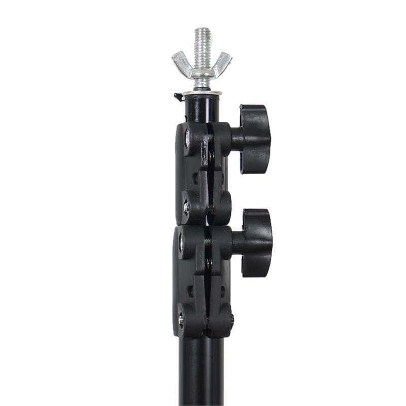 8 ft x 10 ft Photography Backdrop Stand Kit - Black BKDP_STND09