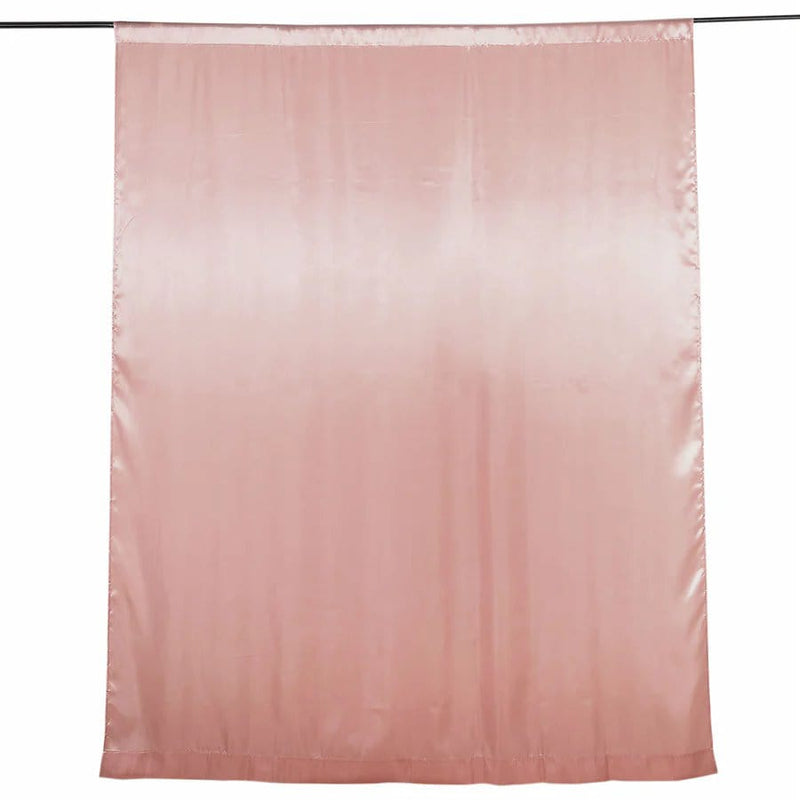 8 ft x 10 ft Satin Backdrop Curtain Photo Booth Decorations