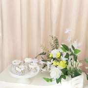 8 ft x 10 ft Satin Backdrop Curtain Photo Booth Decorations