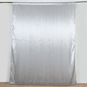 8 ft x 10 ft Satin Backdrop Curtain Photo Booth Decorations