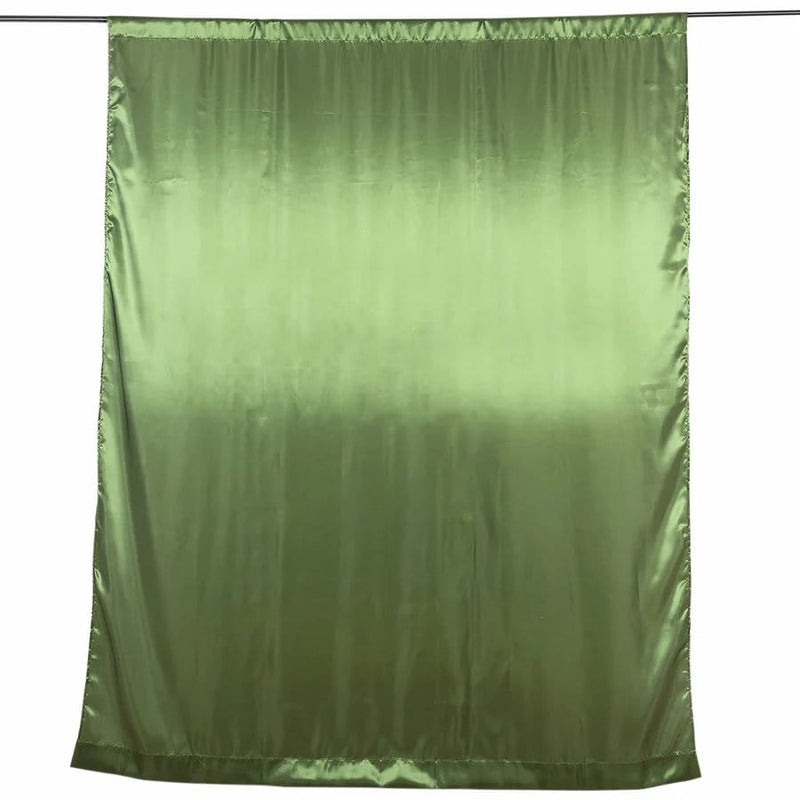 8 ft x 10 ft Satin Backdrop Curtain Photo Booth Decorations