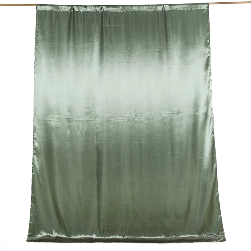 8 ft x 10 ft Satin Backdrop Curtain Photo Booth Decorations
