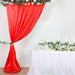 8 ft x 10 ft Satin Backdrop Curtain Photo Booth Decorations BKDP_STN_8X10_RED