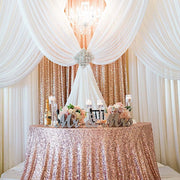 8 ft x 10 ft Triple Crossbar Adjustable Photography Backdrop Stand - Black BKDP_STND09_A