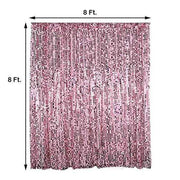 8 ft x 8 ft Big Payette Sequined Backdrop Curtains
