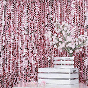 8 ft x 8 ft Big Payette Sequined Backdrop Curtains