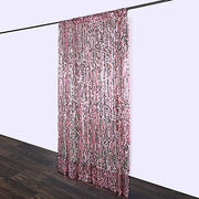 8 ft x 8 ft Big Payette Sequined Backdrop Curtains