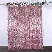 8 ft x 8 ft Big Payette Sequined Backdrop Curtains