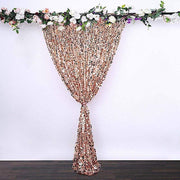 8 ft x 8 ft Big Payette Sequined Backdrop Curtains