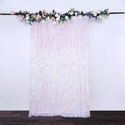 8 ft x 8 ft Big Payette Sequined Backdrop Curtains
