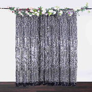 8 ft x 8 ft Big Payette Sequined Backdrop Curtains