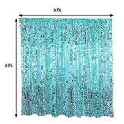 8 ft x 8 ft Big Payette Sequined Backdrop Curtains