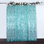 8 ft x 8 ft Big Payette Sequined Backdrop Curtains