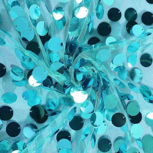 8 ft x 8 ft Big Payette Sequined Backdrop Curtains