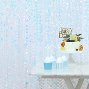 8 ft x 8 ft Big Payette Sequined Backdrop Curtains