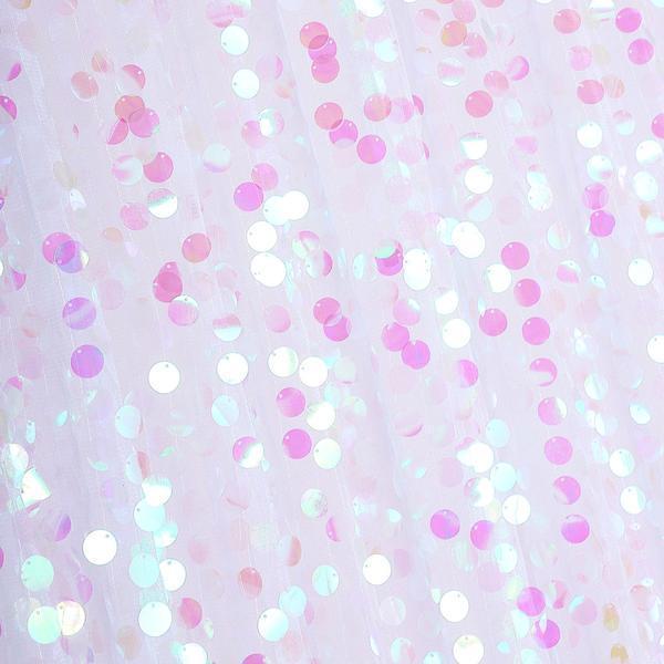 8 ft x 8 ft Big Payette Sequined Backdrop Curtains