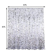 8 ft x 8 ft Big Payette Sequined Backdrop Curtains