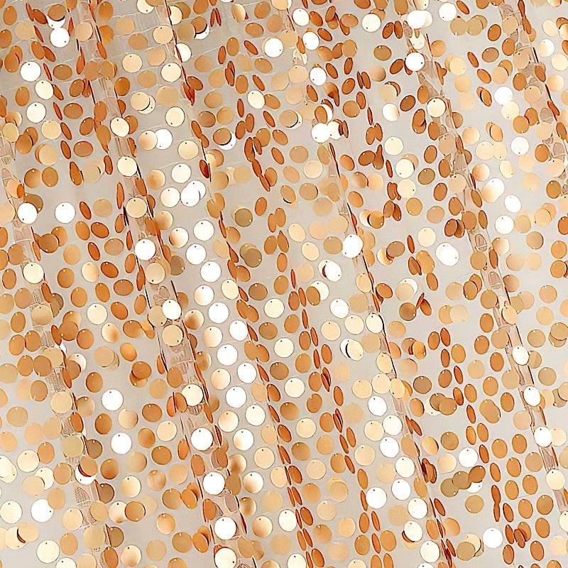 8 ft x 8 ft Big Payette Sequined Backdrop Curtains