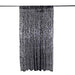 8 ft x 8 ft Big Payette Sequined Backdrop Curtains BKDP_71_8X8_BLK